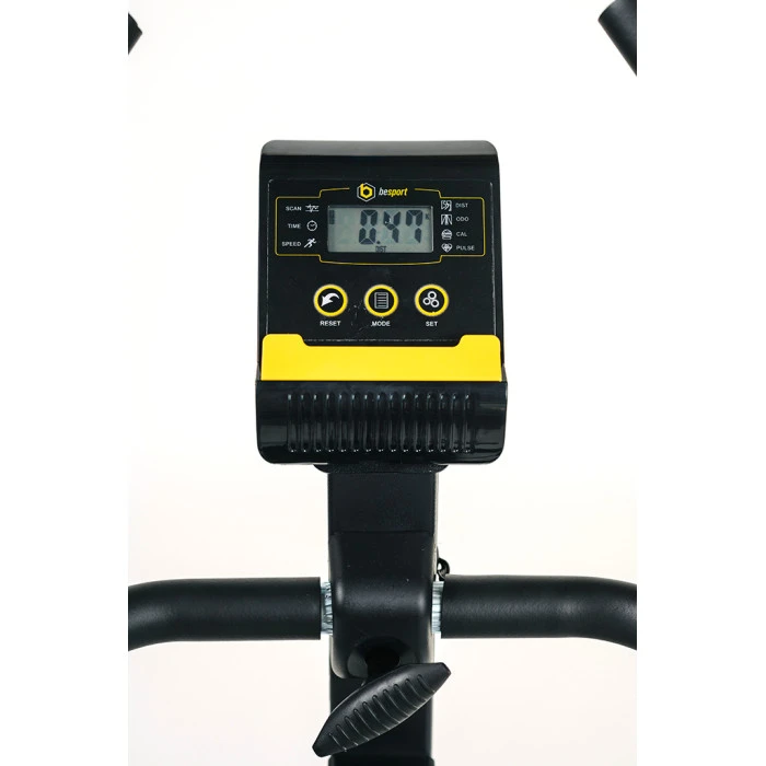 Велотренажер Besport BS-611S SPRINTER магнітний чорно-жовтий