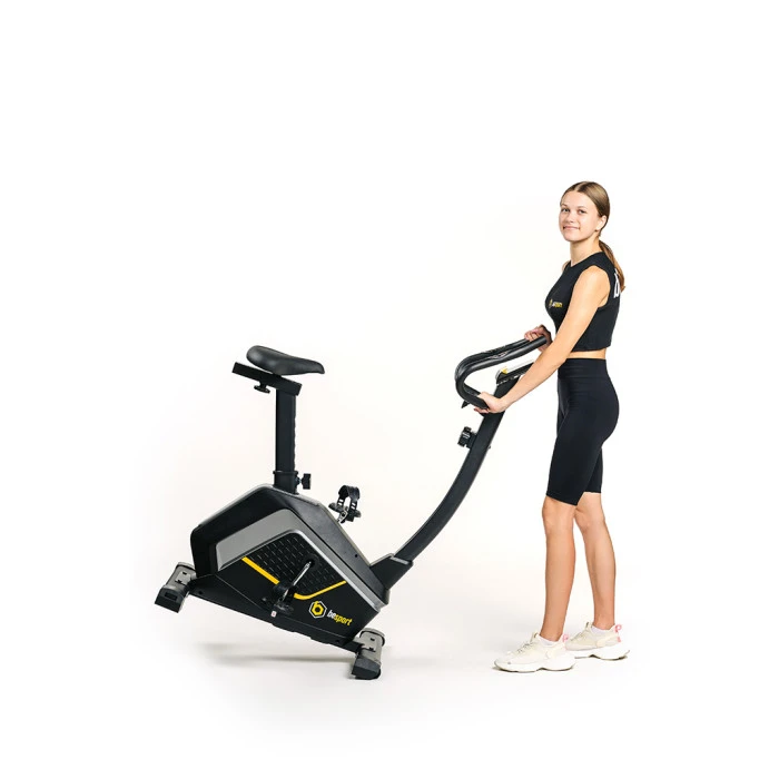 Велотренажер Besport BS-611S SPRINTER магнітний чорно-жовтий