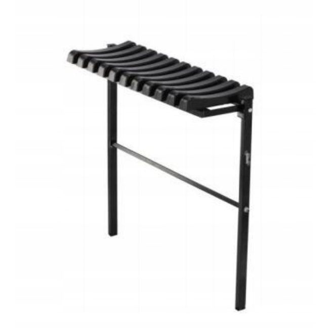 Лавка на цвинтар Chomik TWIST складна 100см чорний