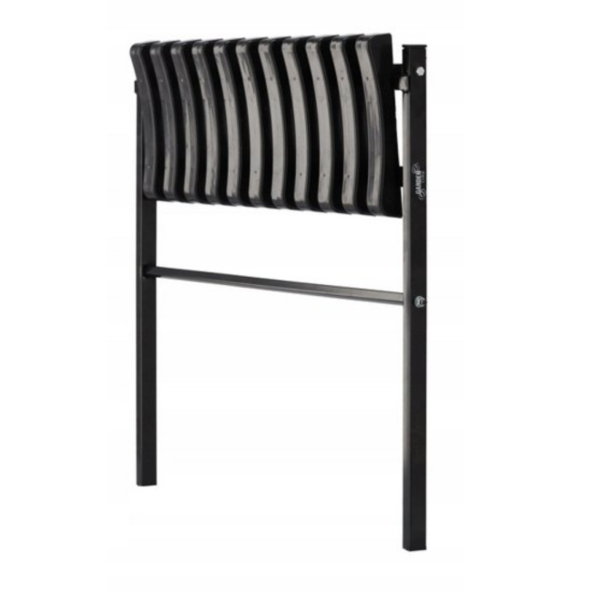 Лавка на цвинтар Chomik TWIST складна 100см чорний