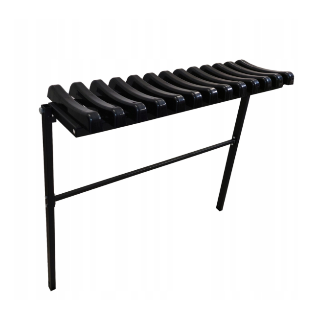 Лавка на цвинтар Chomik TWIST складна 100см чорний