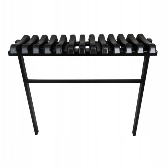 Лавка на цвинтар Chomik TWIST складна 100см чорний