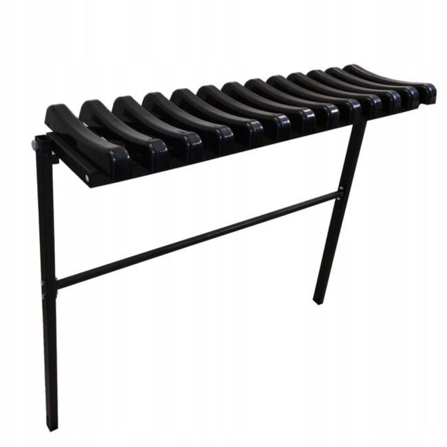 Лавка на цвинтар Chomik TWIST складна 100см чорний