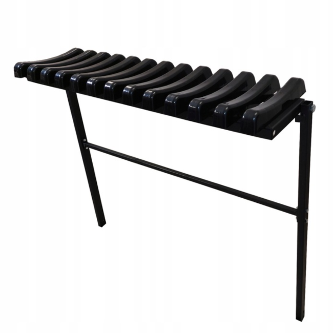 Лавка на цвинтар Chomik TWIST складна 100см чорний