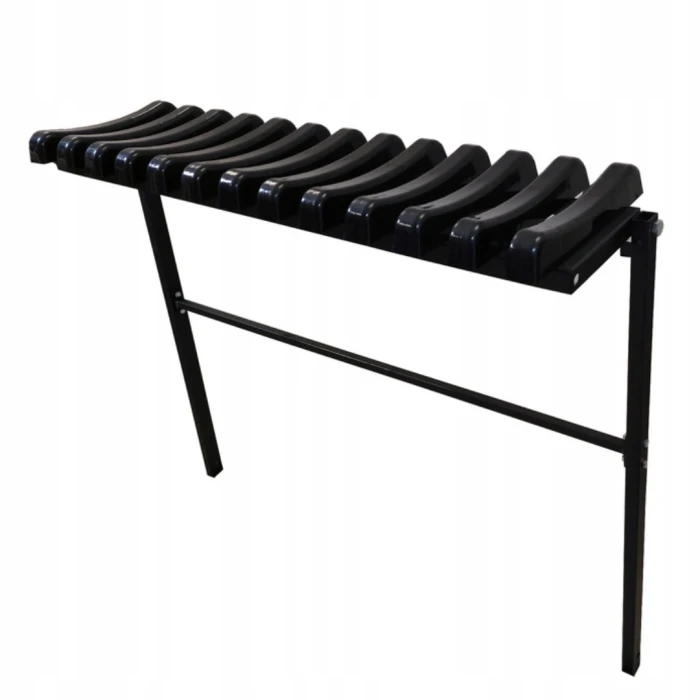 Скамейка на кладбище Chomik TWIST складная 100см черный