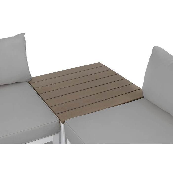 Набір садових меблів Di Volio Avola - Білий/Сірий