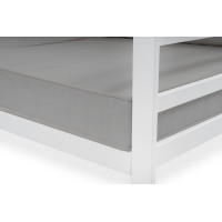 Набір садових меблів Di Volio Avola - Білий/Сірий