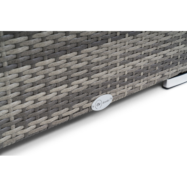 Комплект садових меблів Di Volio Prato Світло-сірий/коричневий