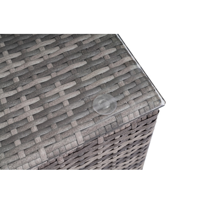 Комплект садових меблів Di Volio Prato Світло-сірий/коричневий