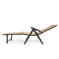 Садовый шезлонг с алюминиевой рамой Di Volio Bolzano бежевый