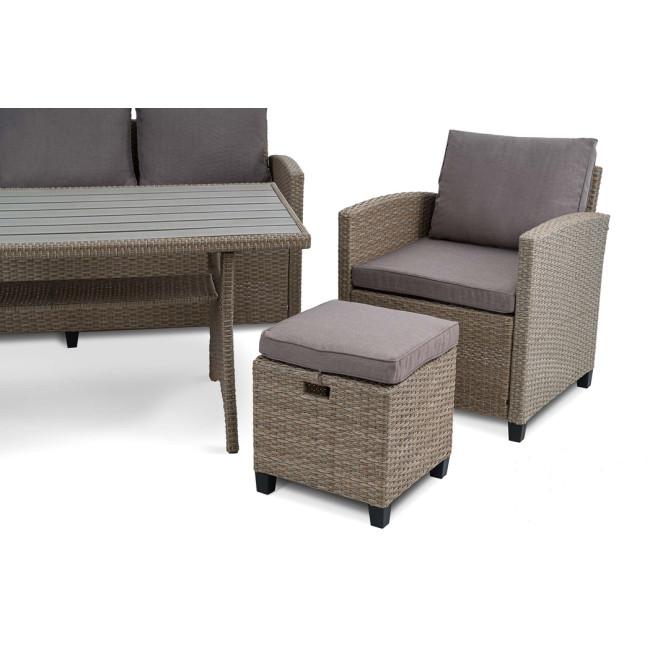 Комплект садовой мебели Di Volio Genova Бежевый/Светло-серый