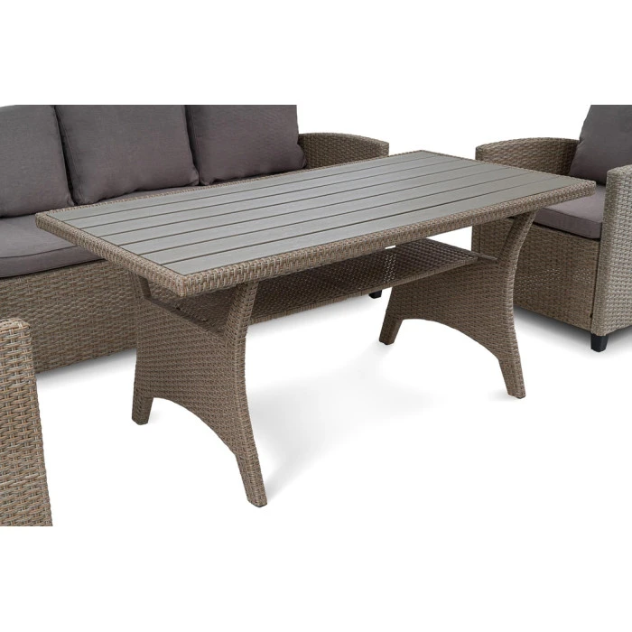 Комплект садових меблів Di Volio Genova Бежевий/Світло-сірий