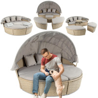 Садові меблі Di Volio MILANO бежево-сірі