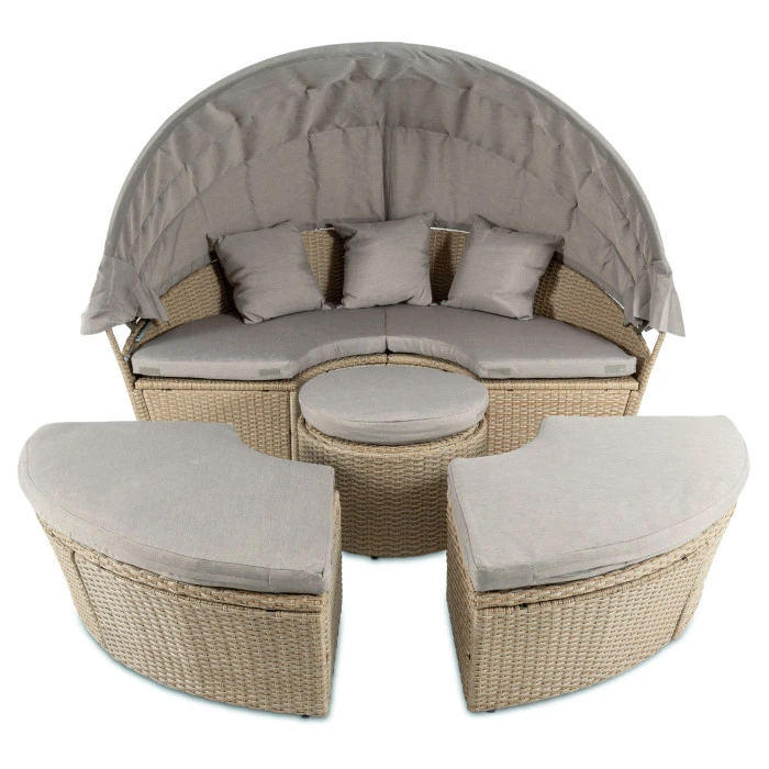 Садовая мебель Di Volio MILANO бежево-серая