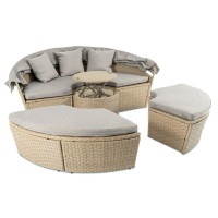 Садові меблі Di Volio MILANO бежево-сірі