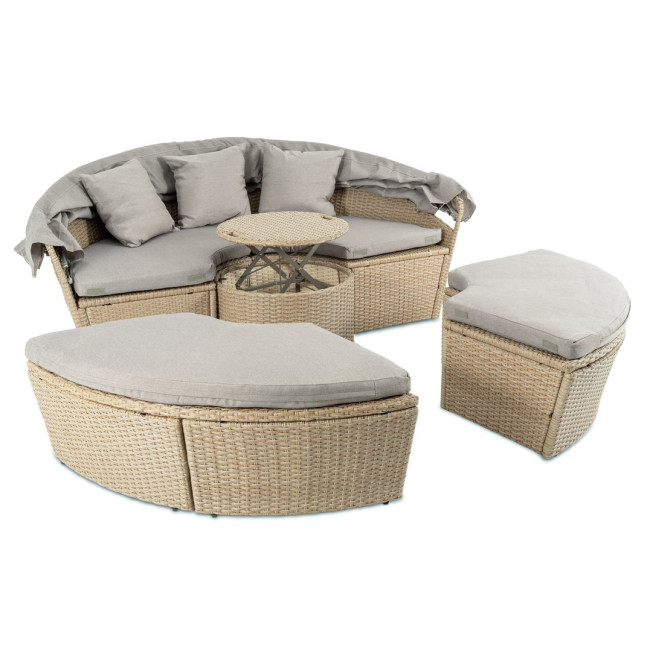 Садовая мебель Di Volio MILANO бежево-серая