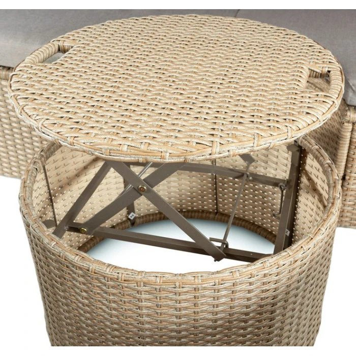 Садовая мебель Di Volio MILANO бежево-серая