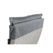 Садовый шезлонг Di Volio Ciampino серо/графитовый