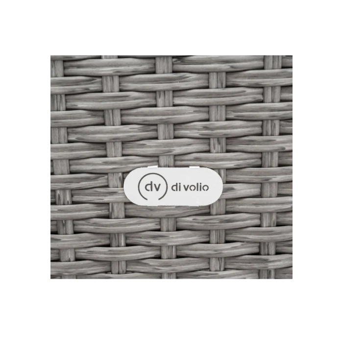 Садовий шезлонг Di Volio Ciampino сіро/графітовий