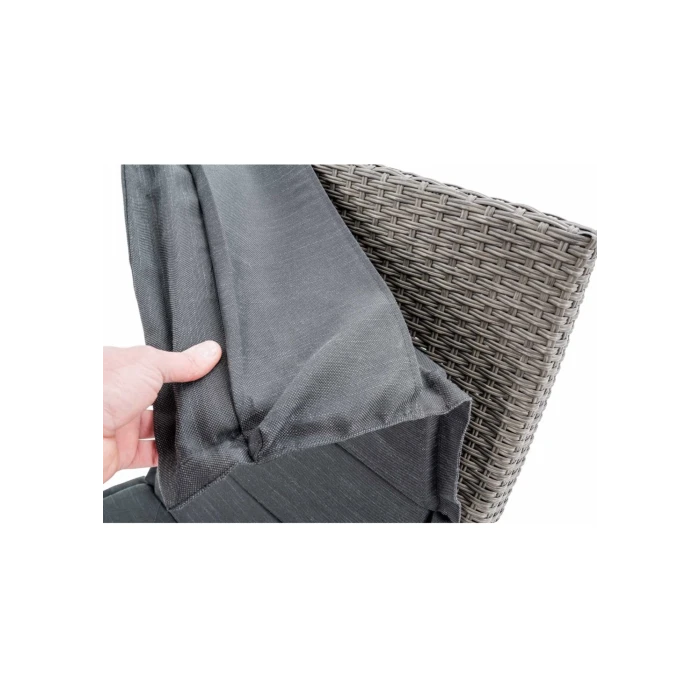 Садовий шезлонг Di Volio Ciampino сіро/графітовий