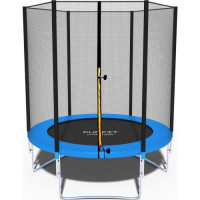 Батут Funfit 6ft (183см) синий с наружной сеткой