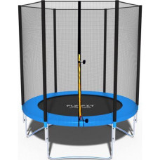 Батут Funfit 6ft (183см) синій з зовнішньою сіткою