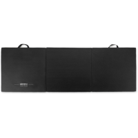 Мат гімнастичний Gymtek твердий 5см з липучкою чорний