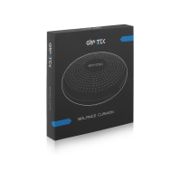 Балансировочная подушка Gymtek серая + насос.