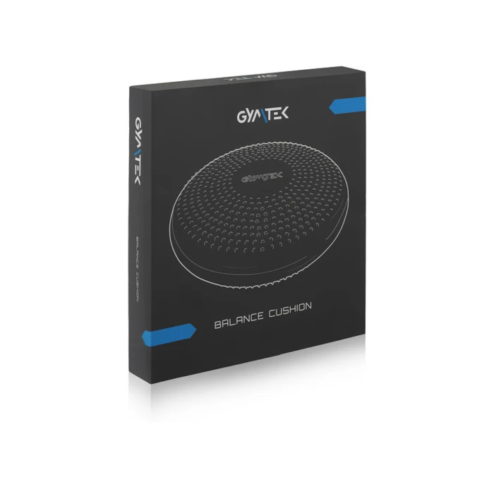 Балансировочная подушка Gymtek серая + насос.