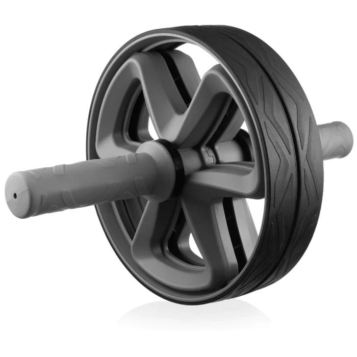 Ролик для пресса двойной Gymtek черный