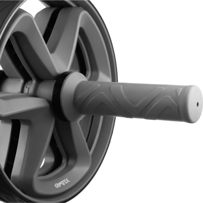 Ролик для пресса двойной Gymtek черный