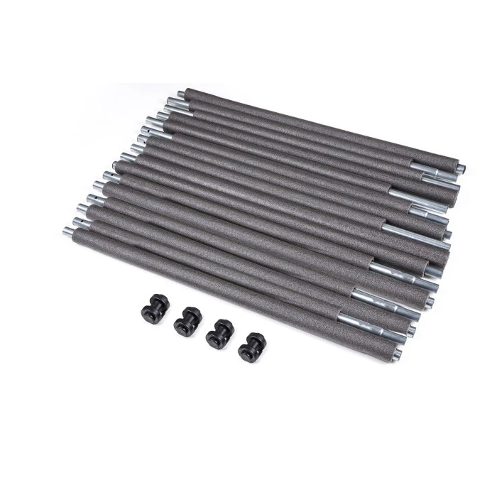 Батут Hop-Sport 12ft (366см) зеленый с внутренней сеткой