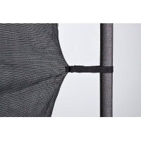 Батут Hop-Sport 12ft (366см) зелений із внутрішньою сіткою