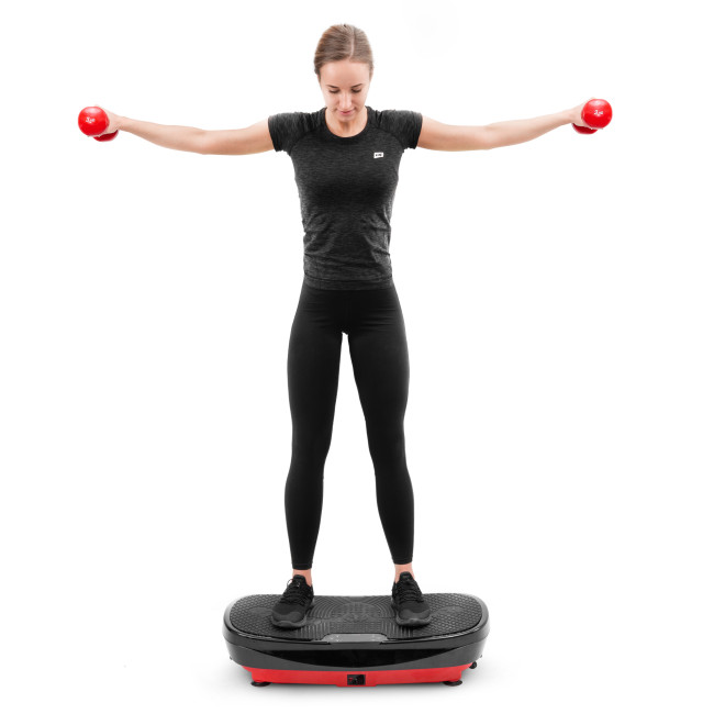 Виброплатформа Hop-Sport 3D HS-080VS Nexus Pro+ массажный коврик+ пульт управления/часы