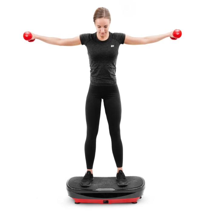 Віброплатформа Hop-Sport 3D HS-080VS Nexus Pro+ масажний килимок+ пульт управління/годинник