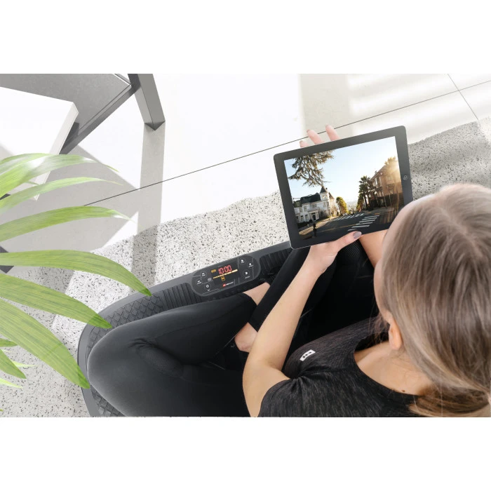 Віброплатформа Hop-Sport 3D HS-080VS Nexus Pro+ масажний килимок+ пульт управління/годинник