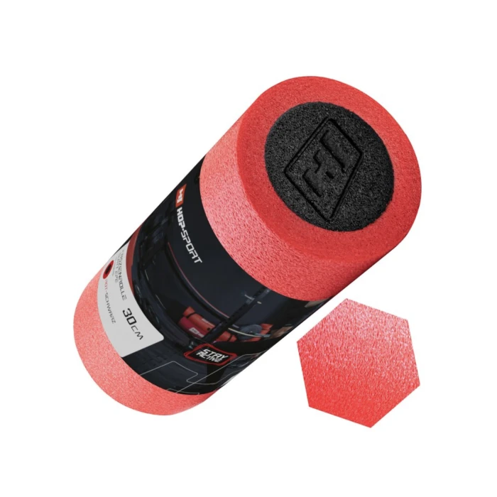 Масажний ролик (валик, роллер) EPE 30см Hop-Sport HS-E030YG червоний