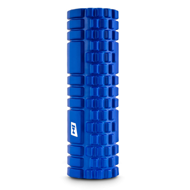 Роллер массажер (валик, ролик) Hop-Sport EVA 45см синий