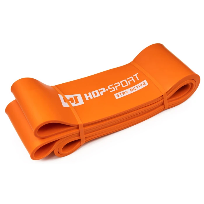Резинка для фитнеса Hop-Sport 37-109кг HS-L083RR оранжевая