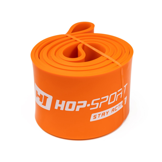 Резинка для фитнеса Hop-Sport 37-109кг HS-L083RR оранжевая