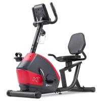 Горизонтальный велотренажер Hop-Sport HS-035L Solo красный