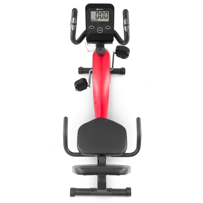 Горизонтальный велотренажер Hop-Sport HS-035L Solo красный