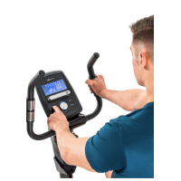 Велотренажер Hop-Sport HS-090H Apollo красный iConsole+