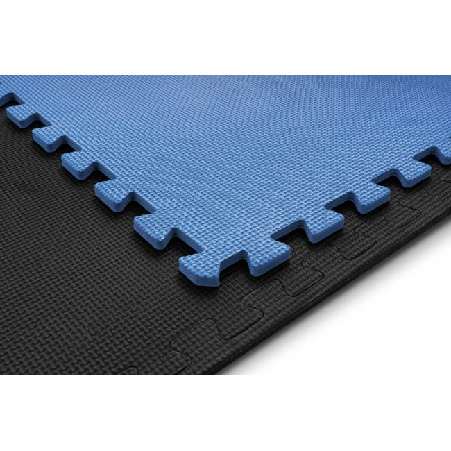 Мат-пазл Hop-Sport EVA 1см HS-A010PM - 6 частин чорно-синій