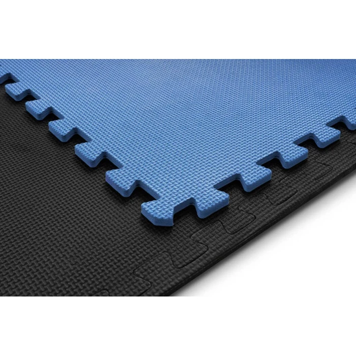 Мат-пазл Hop-Sport EVA 1см HS-A010PM - 6 частин чорно-синій