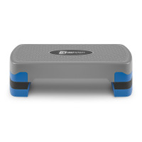 Степ платформа Hop-Sport HS-PP020AS серо-синяя