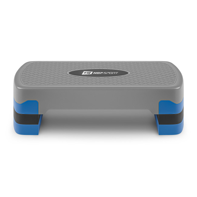 Степ платформа Hop-Sport HS-PP020AS сіро-синя