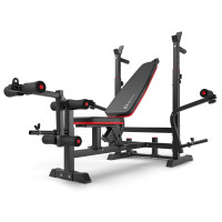 Лавка тренувальна Hop-Sport HS-1075 Pro із партою Скотта