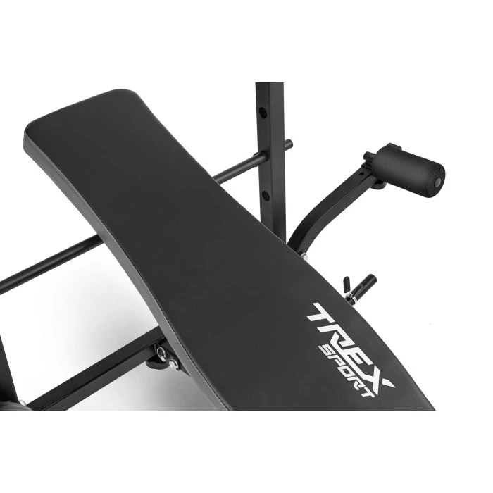 Набор Hop-Sport Premium 69кг со скамьей TX-055 и штангой