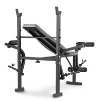 Набор Hop-Sport Premium 69кг со скамьей TX-055 и штангой